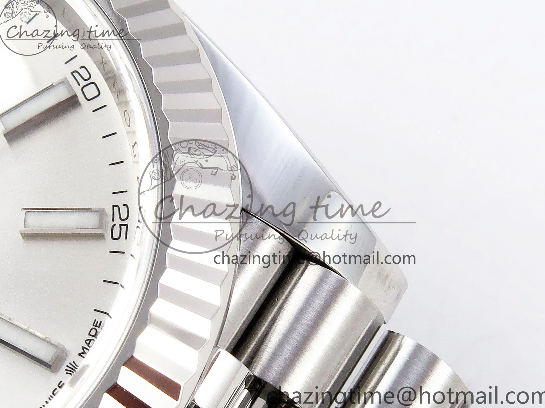 MiroTime 0331 Neat DateJust 41 126334 C+F 1:1 Best Edition 904L Steel Silver Dial on SS Jubilee Bracelet VR 1389